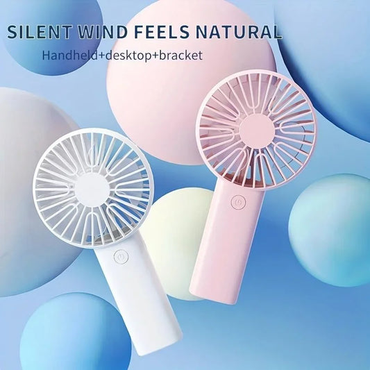 Hand-Held Portable Mini USB Fan! 🧣🌬️🌀🔋