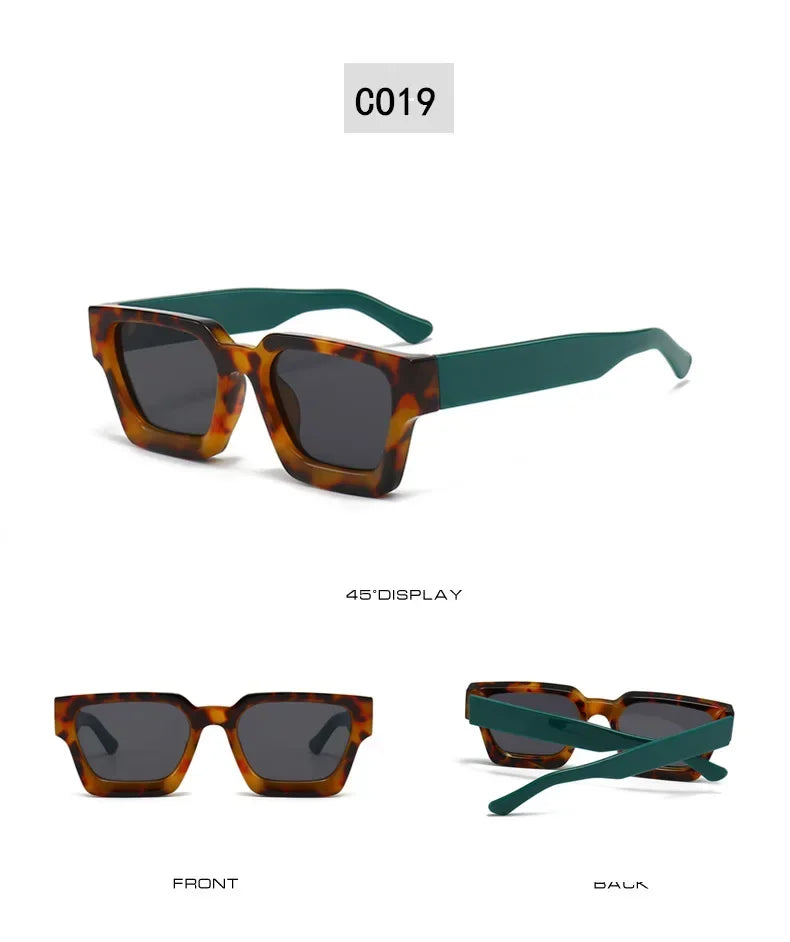 Square Women Luxury Sunglasses! 😎🟥🕶️