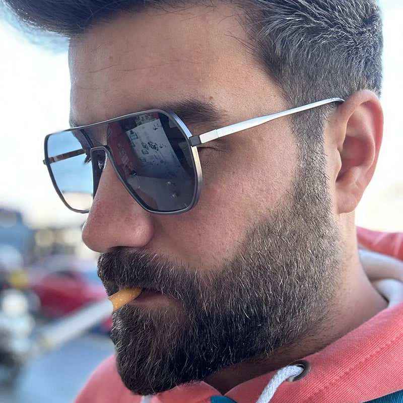 Metal Photochromic Sunglasses for Men Women! 👓🕶️🌞