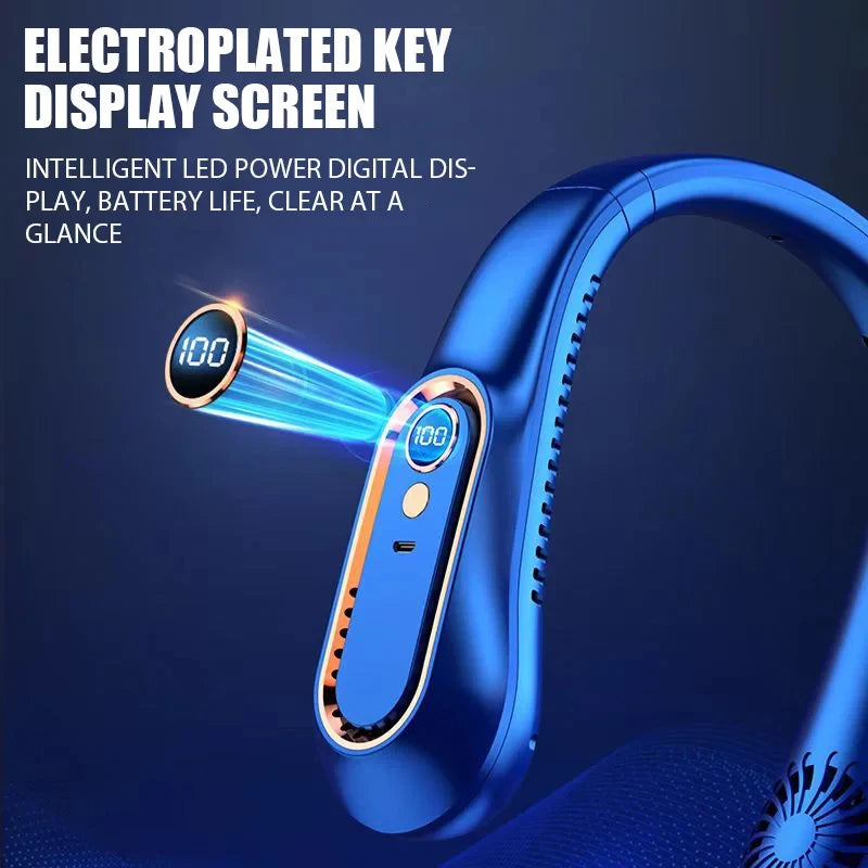 Portable Hanging Neck Fan! 🧣🌬️🌀🔋