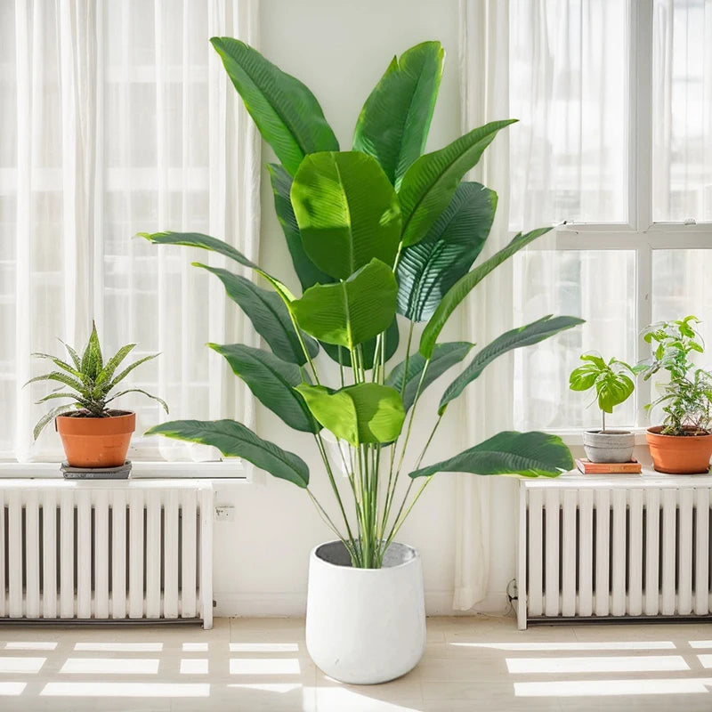 Tropical Palm Tree Plant Large Artificial! 🍹🌴🌿