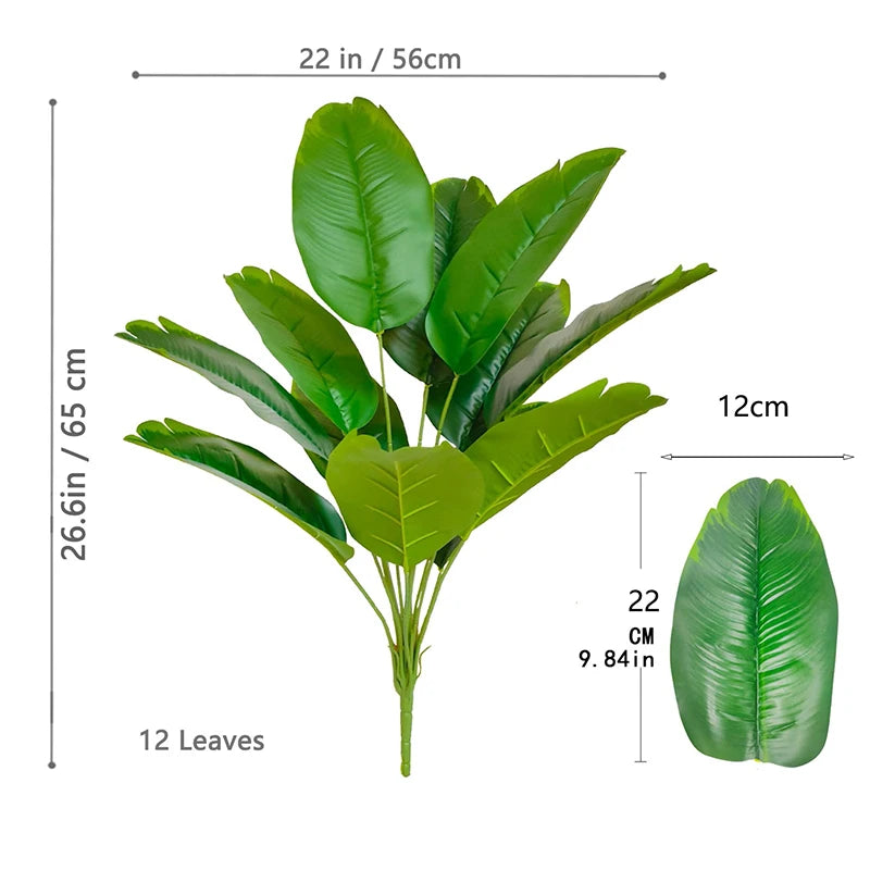Tropical Palm Tree Plant Large Artificial! 🍹🌴🌿