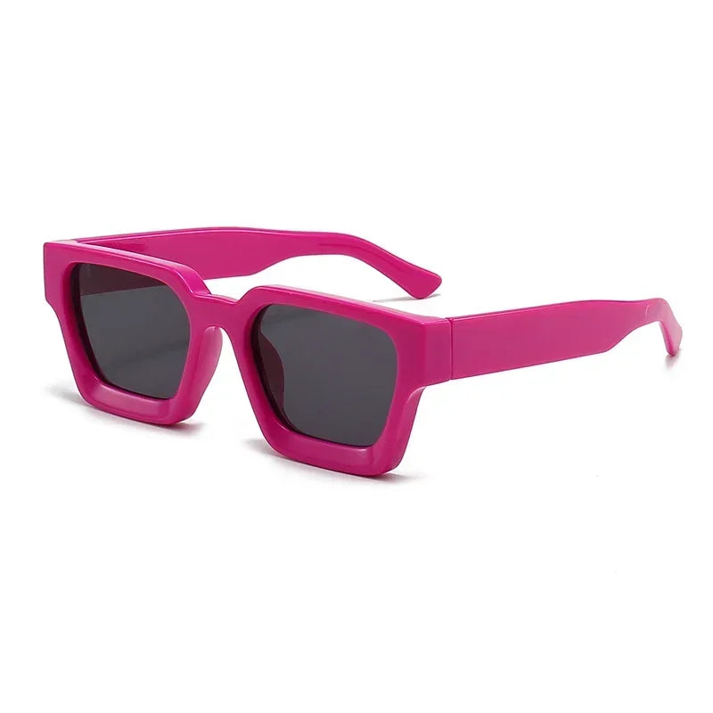 Square Women Luxury Sunglasses! 😎🟥🕶️
