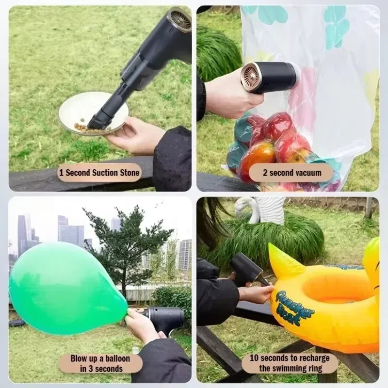Portable Car Vacuum – Wireless & Compact! 🚗🔋💨✨