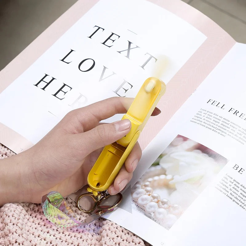 Portable Handheld Mini Fan USB Charge! 🌬️🖐️🔋
