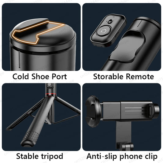 Selfie Stick with Wireless Bluetooth Remote! 🤳📱🦯