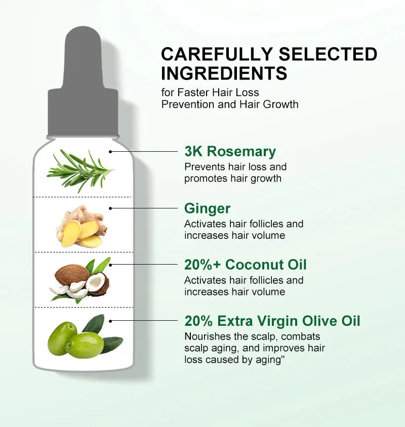 Pure Rosemary Hair Oil – Refresh, Strengthen & Grow Naturally! 🌱