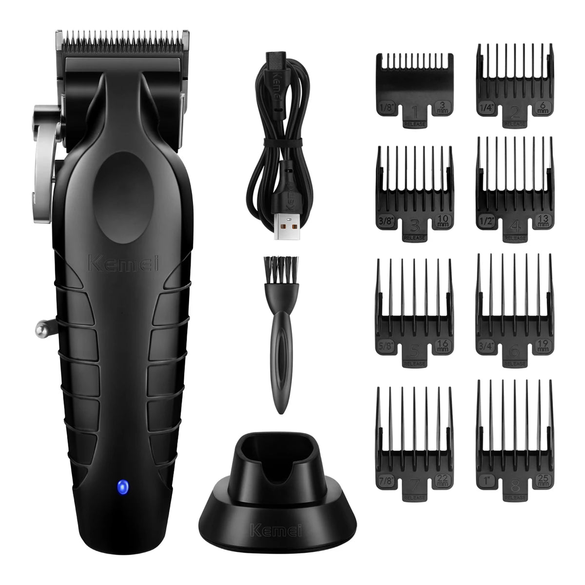 Kemei Men's Electric Hair Clipper! 💇‍♂️🔌✂️