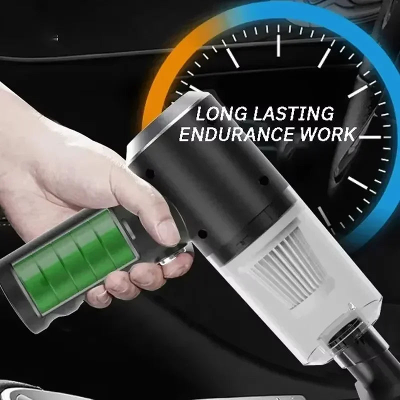 Portable Car Vacuum – Wireless & Compact! 🚗🔋💨✨
