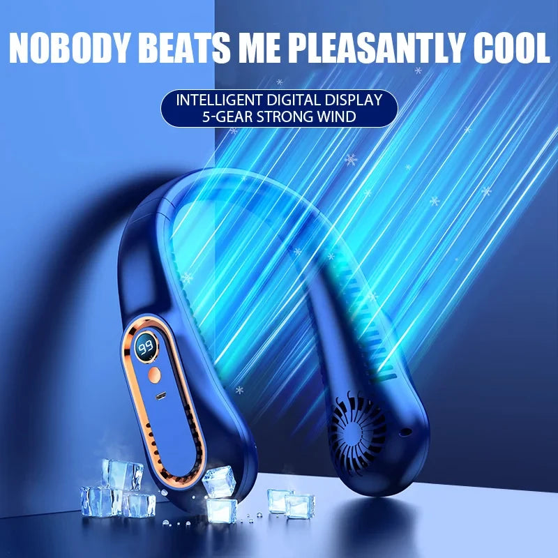 Portable Hanging Neck Fan! 🧣🌬️🌀🔋