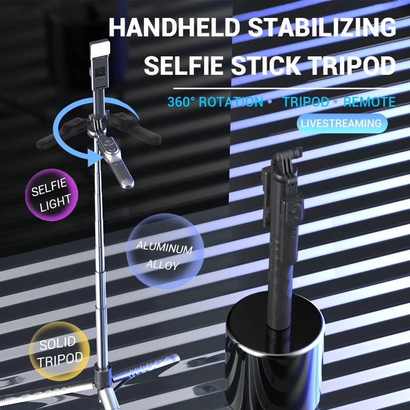 Wireless Selfie Stick Tripod Stand! 🤳📱🦯