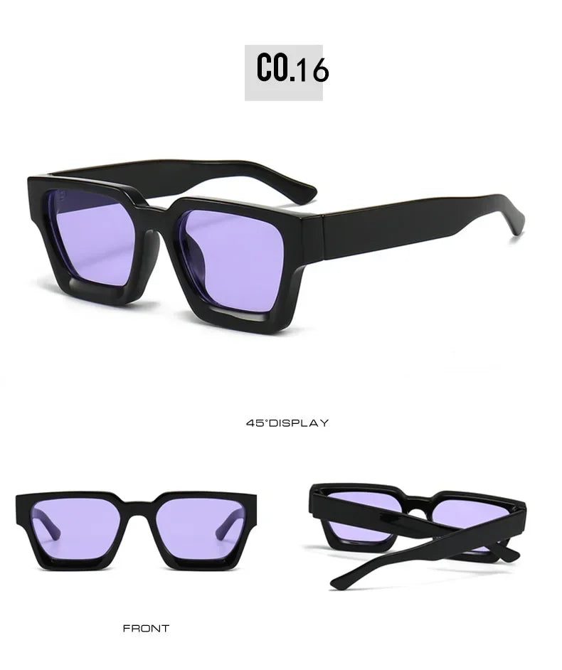 Square Women Luxury Sunglasses! 😎🟥🕶️