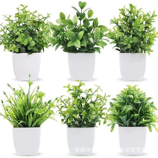 Bonsai Green Plant Artificial: 🌳🪴🍃