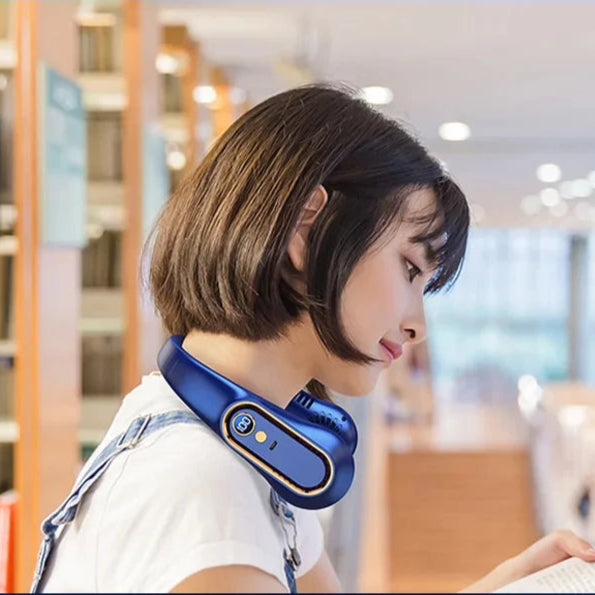 Portable Hanging Neck Fan! 🧣🌬️🌀🔋