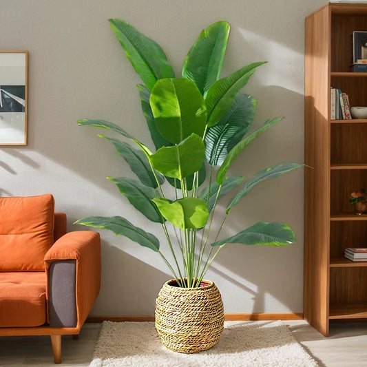 Tropical Palm Tree Plant Large Artificial! 🍹🌴🌿