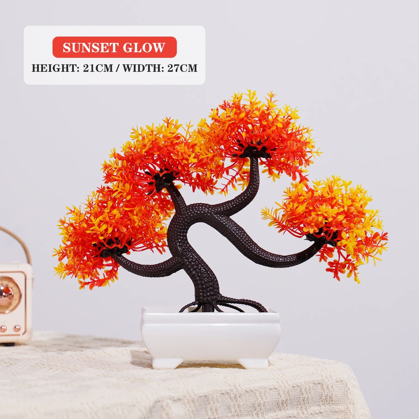 Bonsai Small Tree Artificial Plants! 🌳🪴🍃