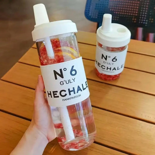 Water Bottles with Straw Cap! 🥤💧🚶‍♀️