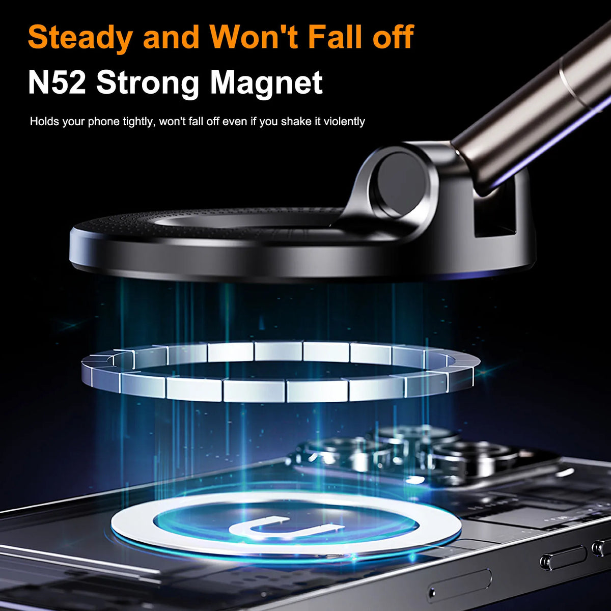 Magnetic Phone Holder for Car! 📱🧲🚗