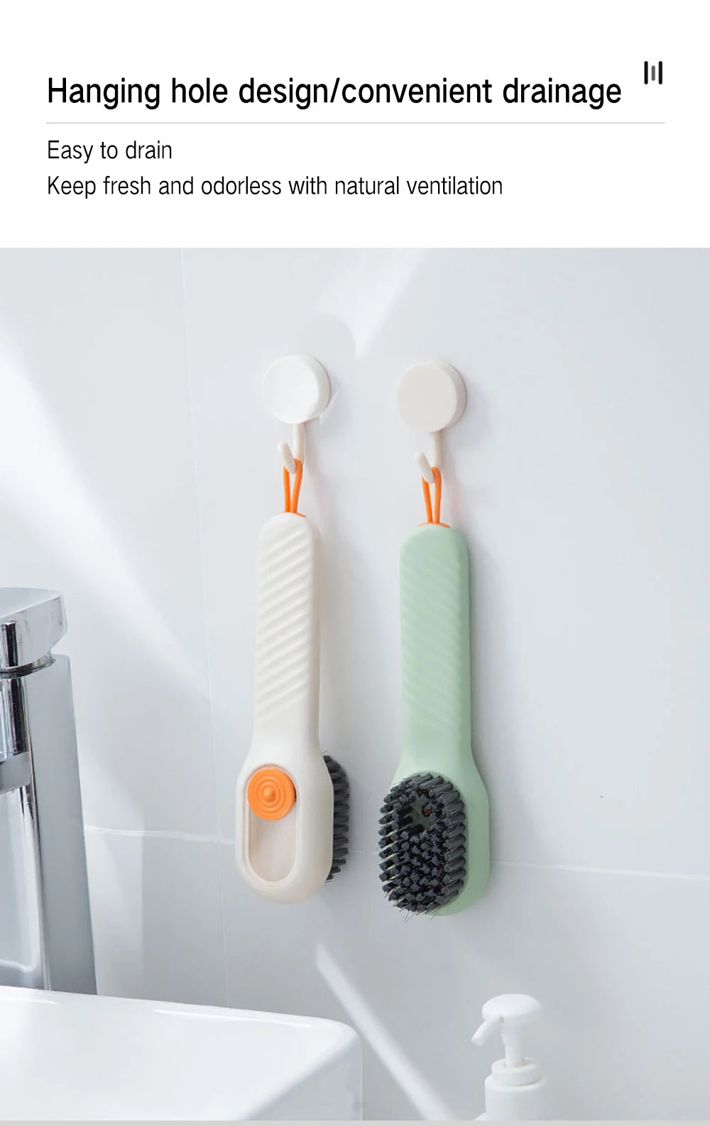 Cleaning Brush Multi-functional! 🧼🪣🧽