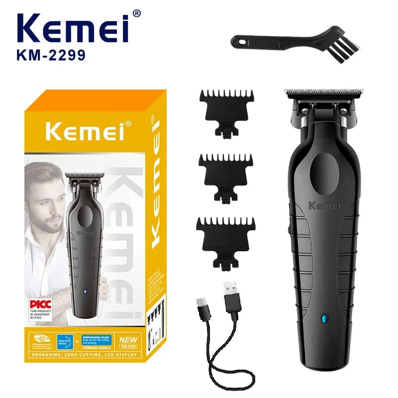 Kemei Men's Cordless Hair Clipper! 💇‍♂️🔌✂️