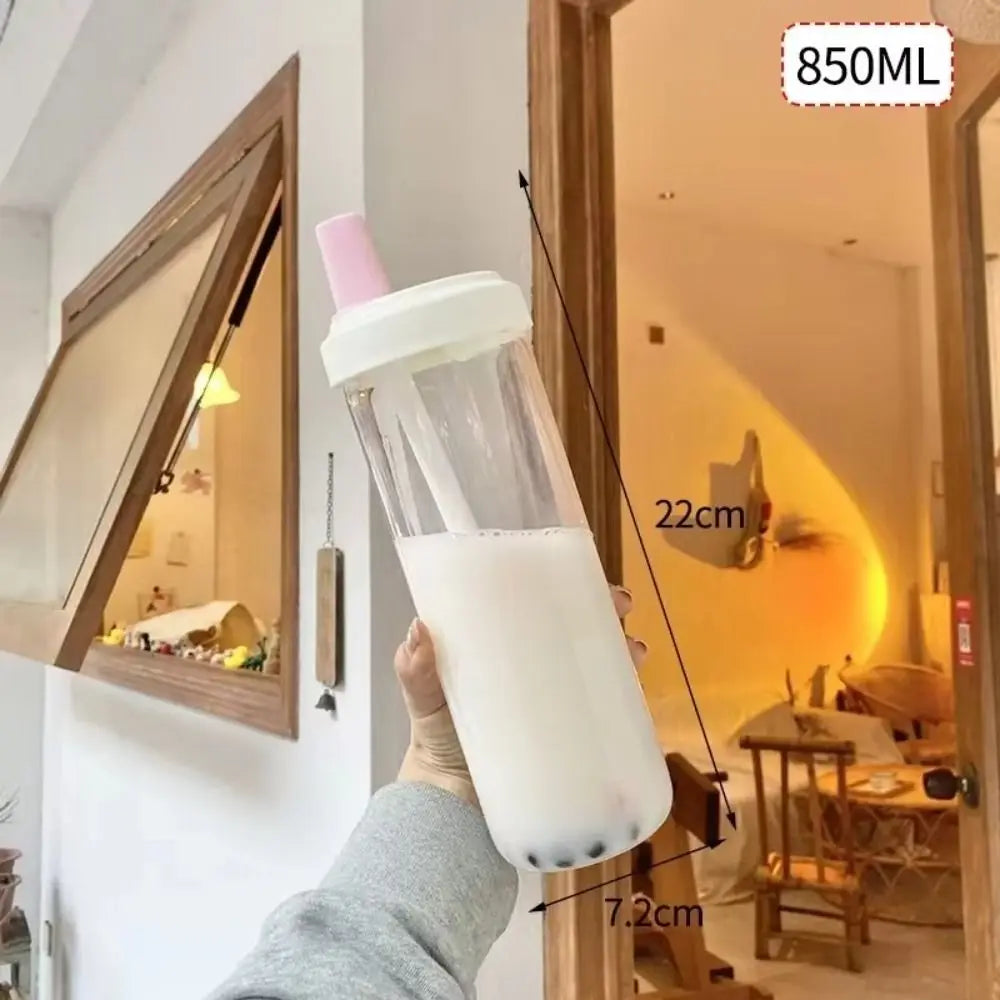 Water Bottles with Straw Cap! 🥤💧🚶‍♀️