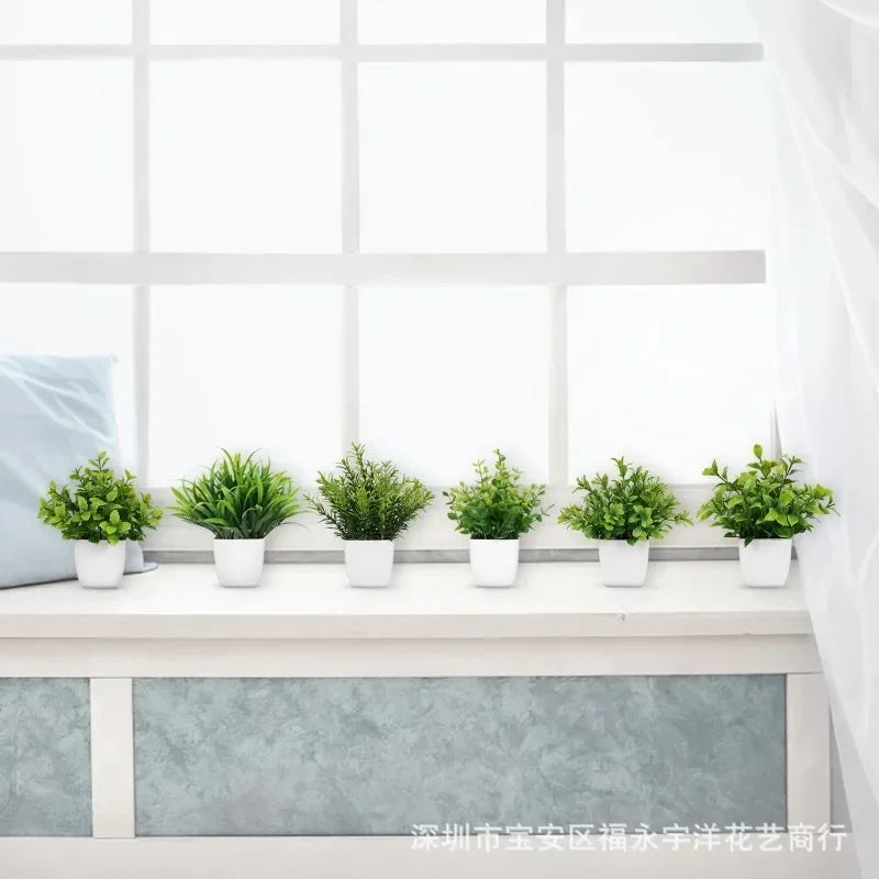 Bonsai Green Plant Artificial: 🌳🪴🍃