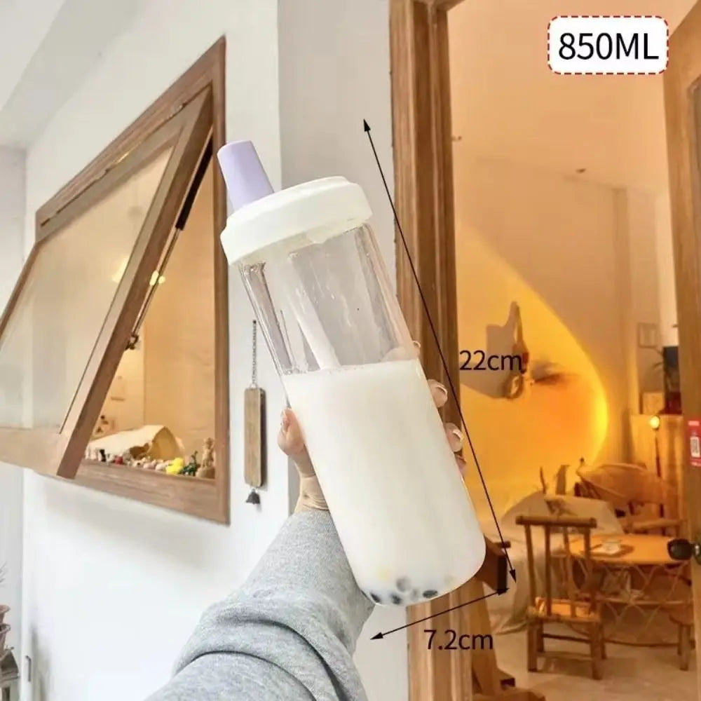 Water Bottles with Straw Cap! 🥤💧🚶‍♀️