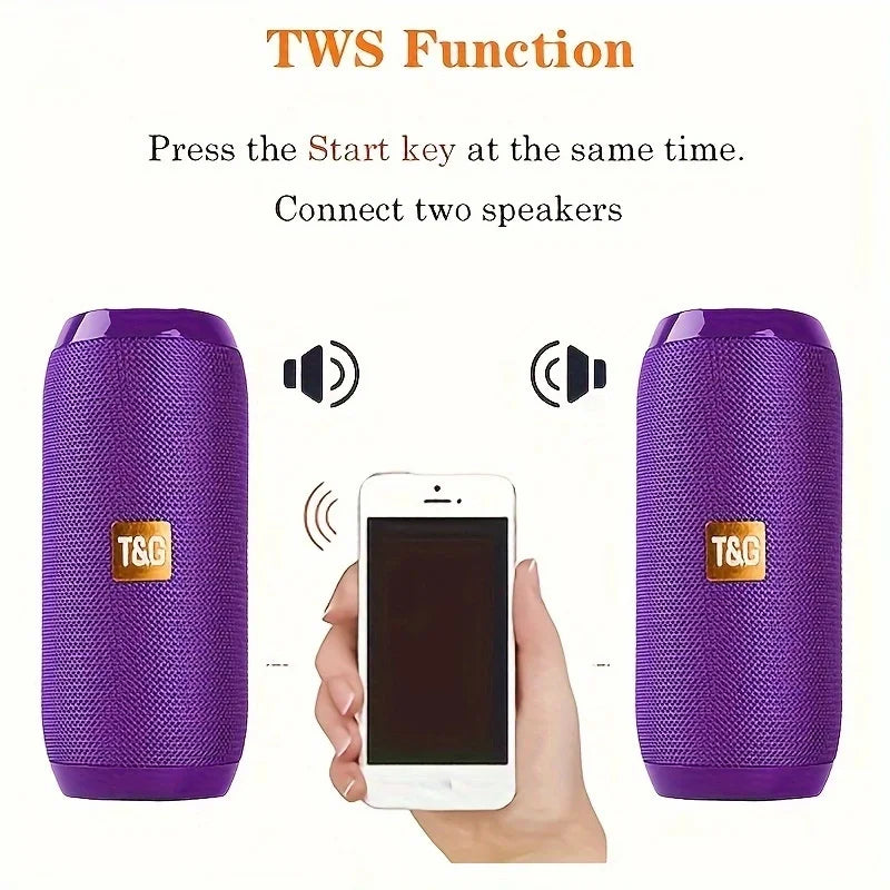 T&G Portable Bluetooth Speaker! 🔊📶🎶