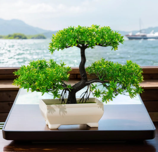 Bonsai Small Tree Artificial Plants! 🌳🪴🍃
