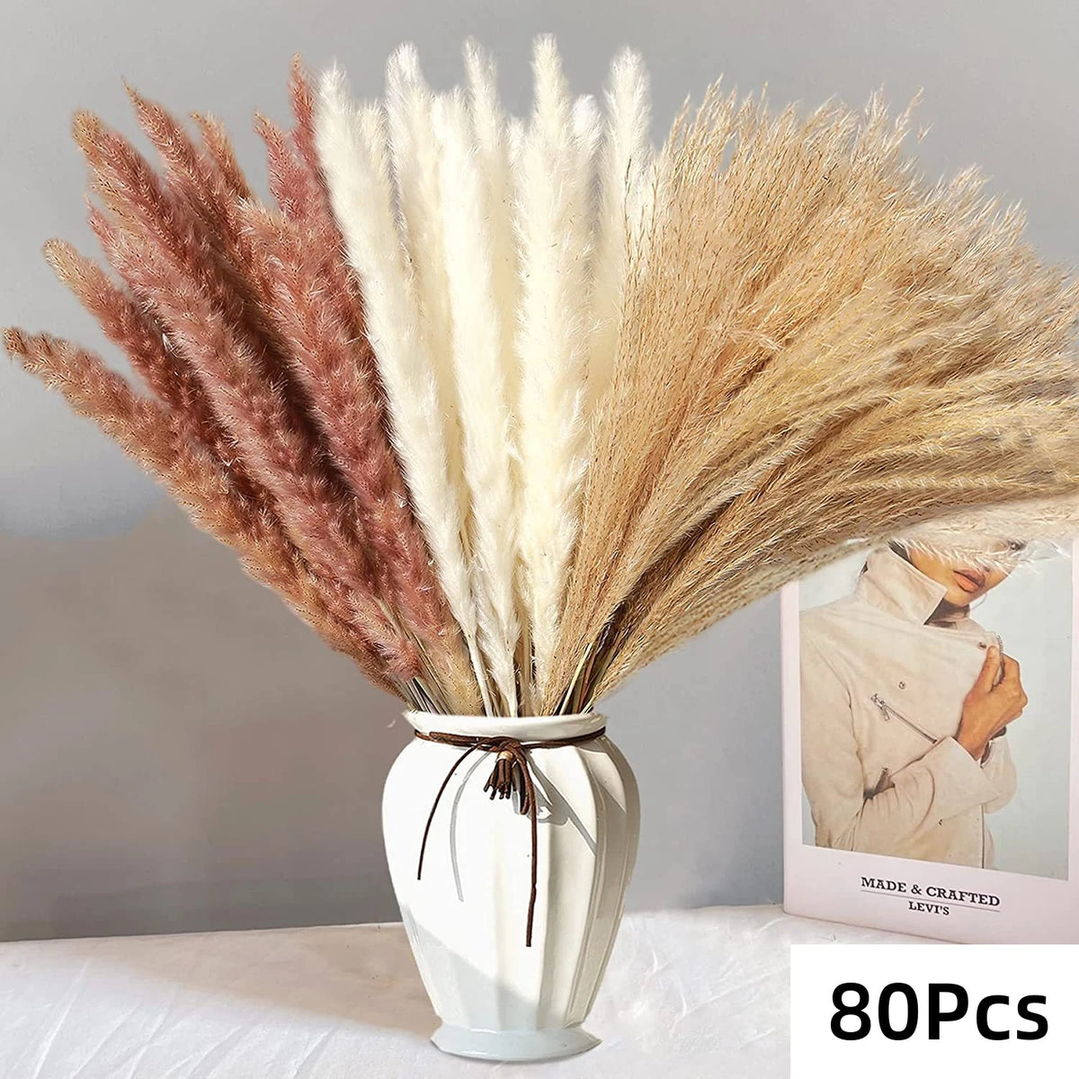 Pampas Natural Dried Flowers! 🌾🍂🌸