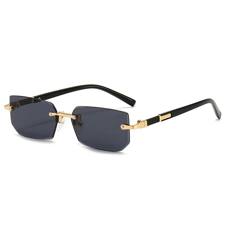Fashion Rimless Sunglasses for Men and Women! 👓🕶️🌞