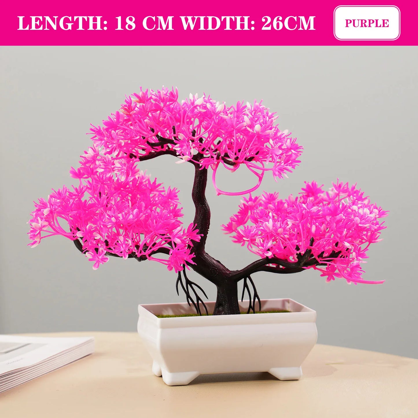 Bonsai Small Tree Artificial Plants! 🌳🪴🍃