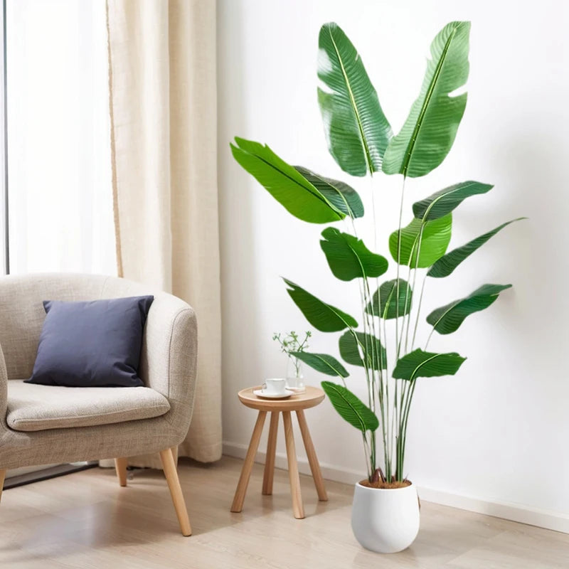 Tropical Palm Tree Plant Large Artificial! 🍹🌴🌿