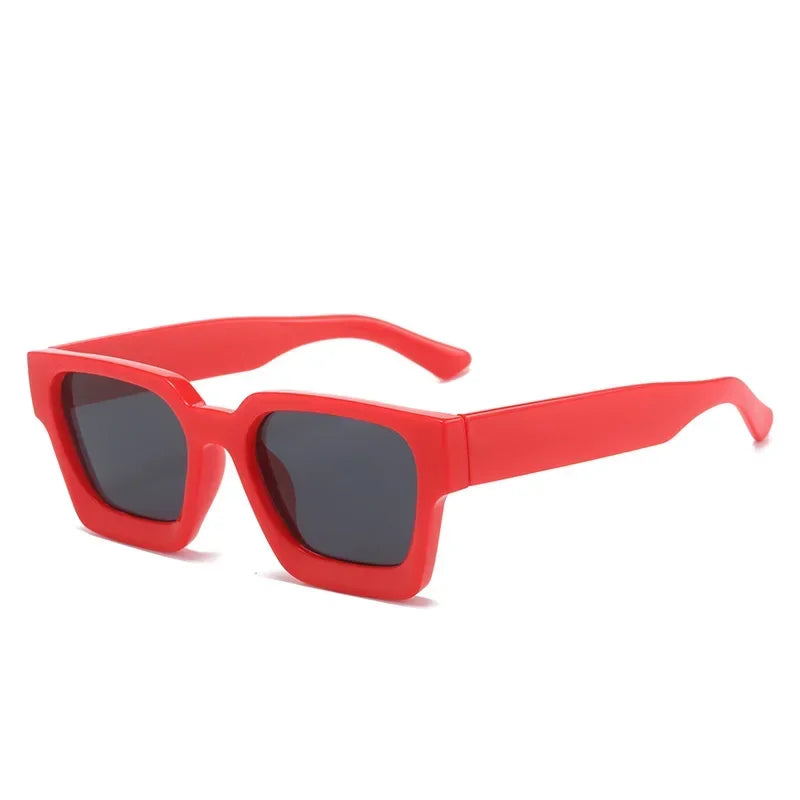 Square Women Luxury Sunglasses! 😎🟥🕶️