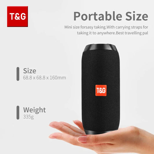 T&G Portable Bluetooth Speakers!  🔋🔊📶🎶