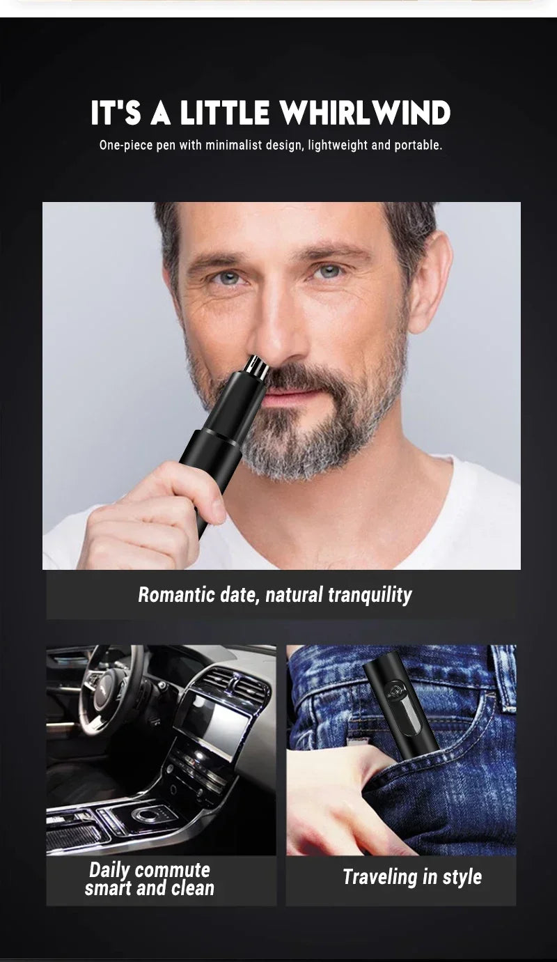 Hair Trimmer Clipper for Ear And Nose! 👃✂️🔌