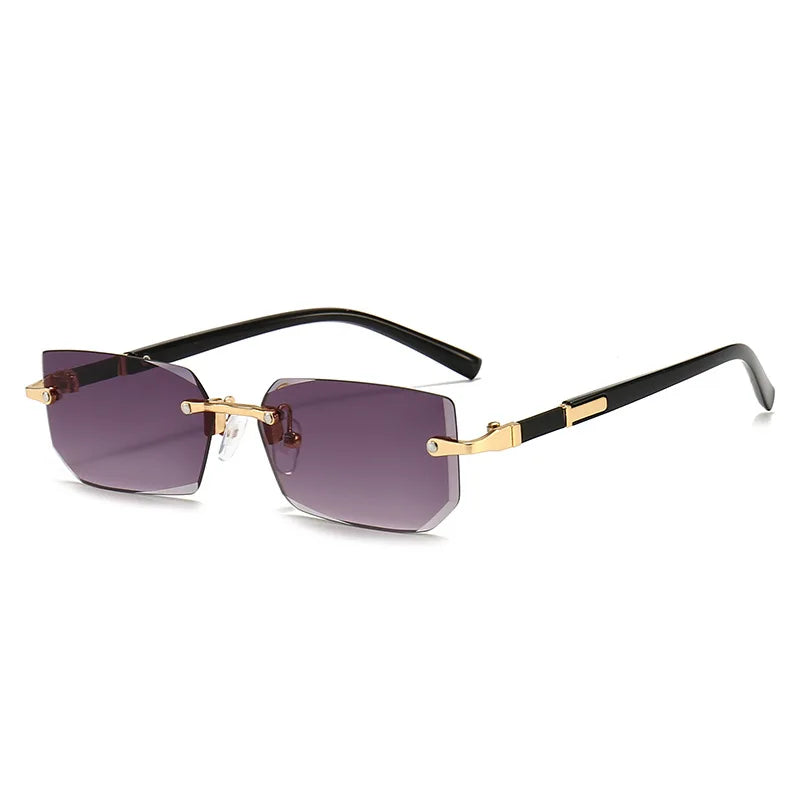 Fashion Rimless Sunglasses for Men and Women! 👓🕶️🌞