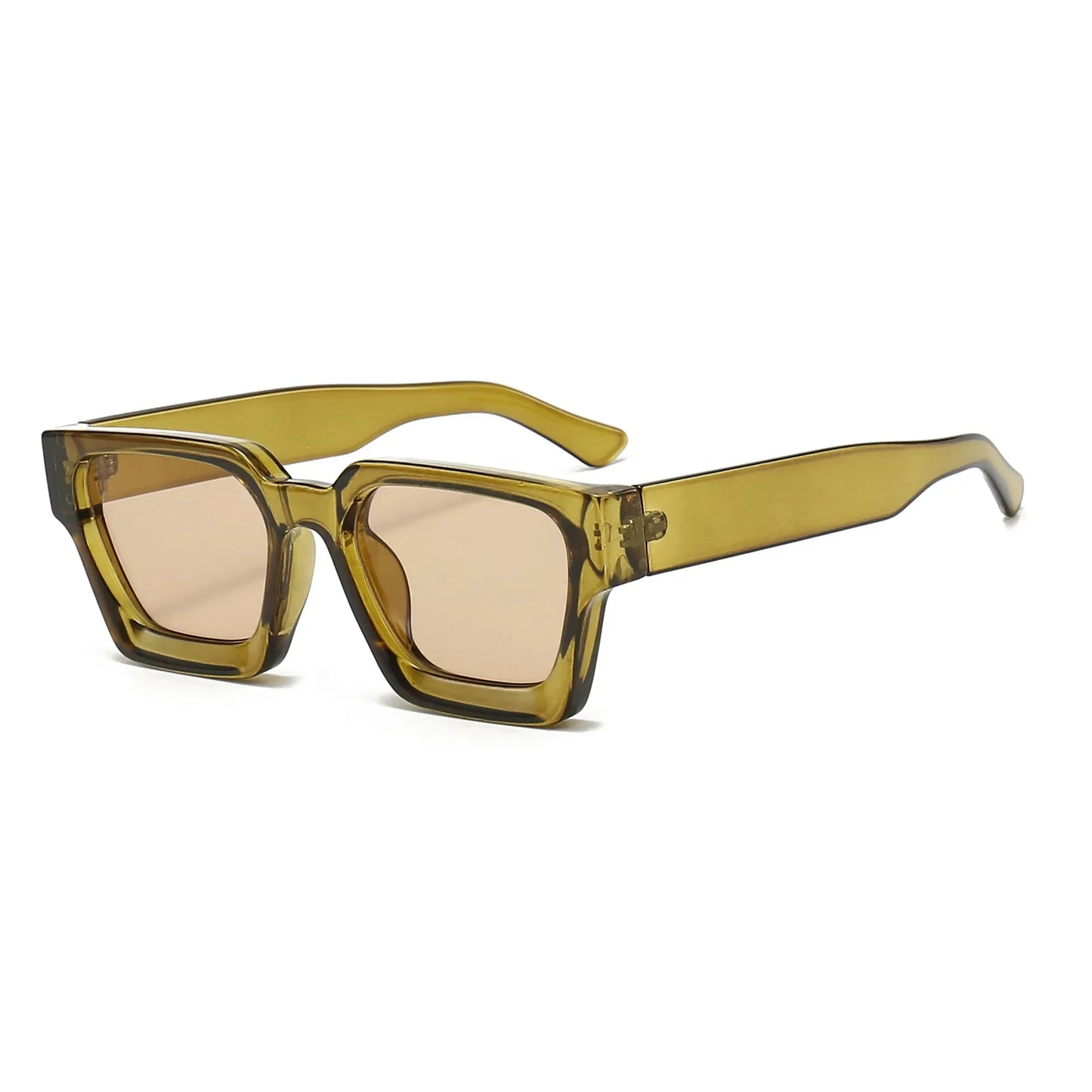 Square Women Luxury Sunglasses! 😎🟥🕶️
