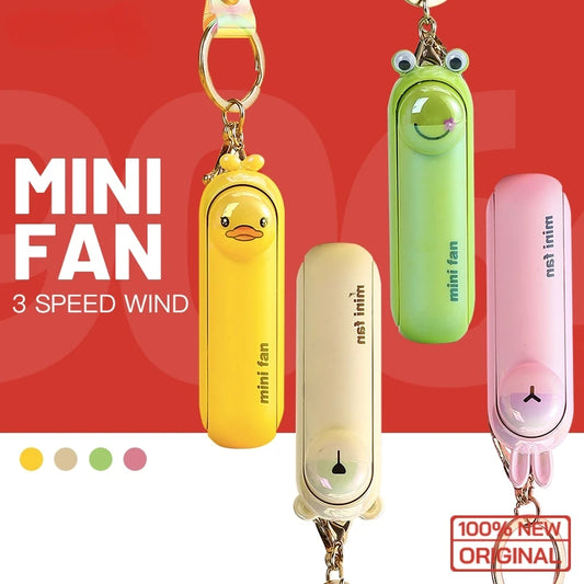 Portable Handheld Mini Fan USB Charge! 🌬️🖐️🔋