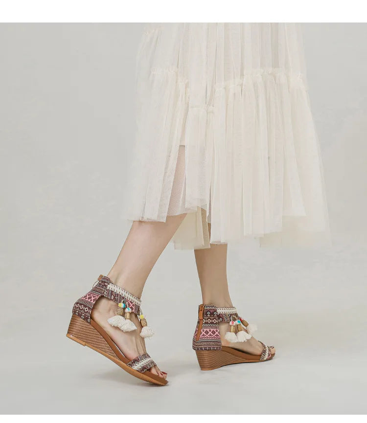 Bohemian Style Women's Sandals (Summer Beach)! 👡