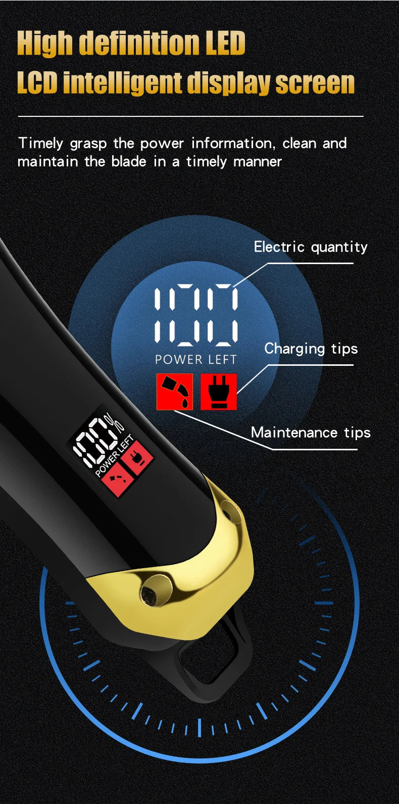 USB Rechargeable Hair Clippers for Men! 💇‍♂️🔌✂️