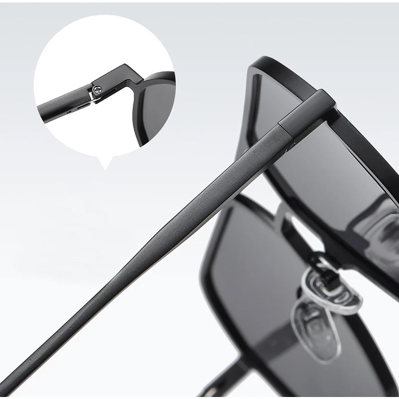 Metal Photochromic Sunglasses for Men Women! 👓🕶️🌞