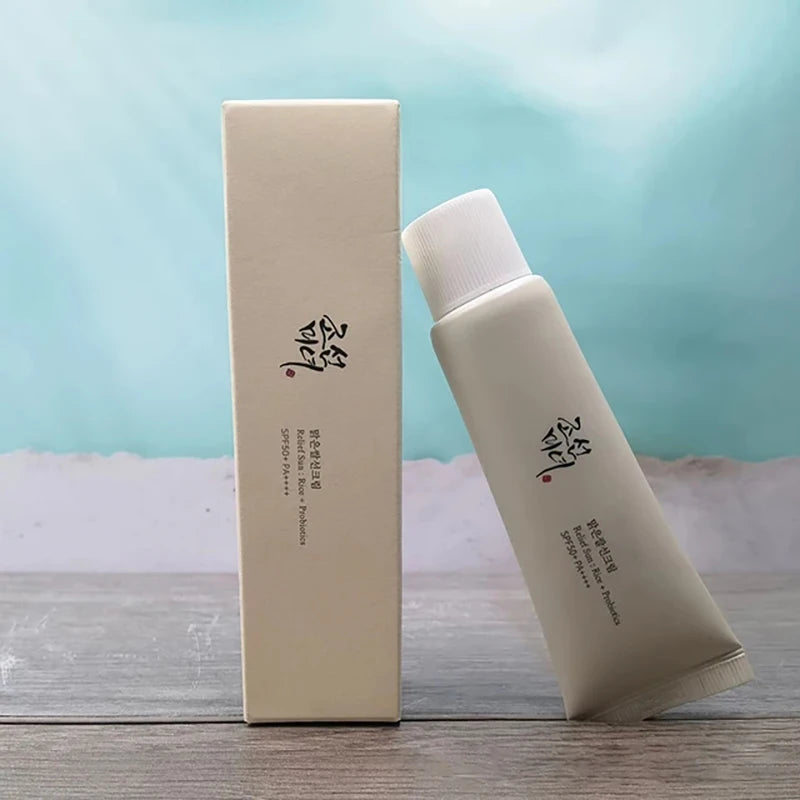 Korean Rice Sunscreen Serum! 🧴🧑‍🔬🌞