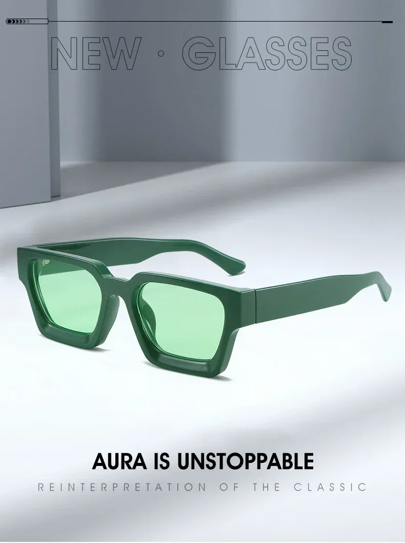 Square Women Luxury Sunglasses! 😎🟥🕶️