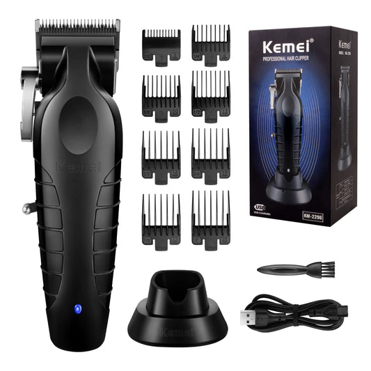 Kemei Men's Electric Hair Clipper! 💇‍♂️🔌✂️