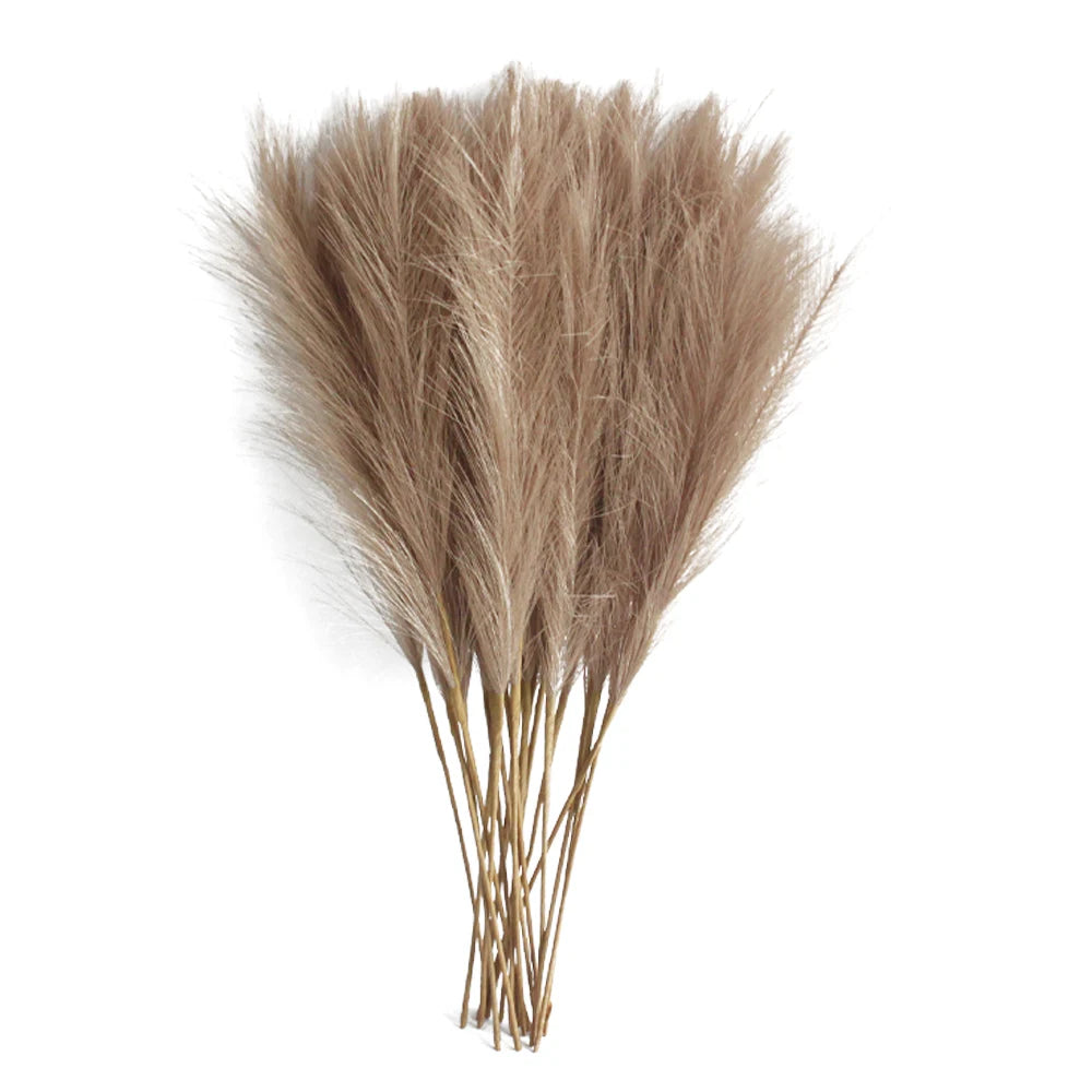 Pampas Grass Decoration Flowers Artificial 6PCS! 🏡🌾🎍