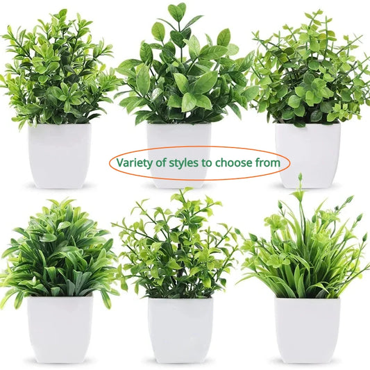 Bonsai Green Plant Artificial: 🌳🪴🍃
