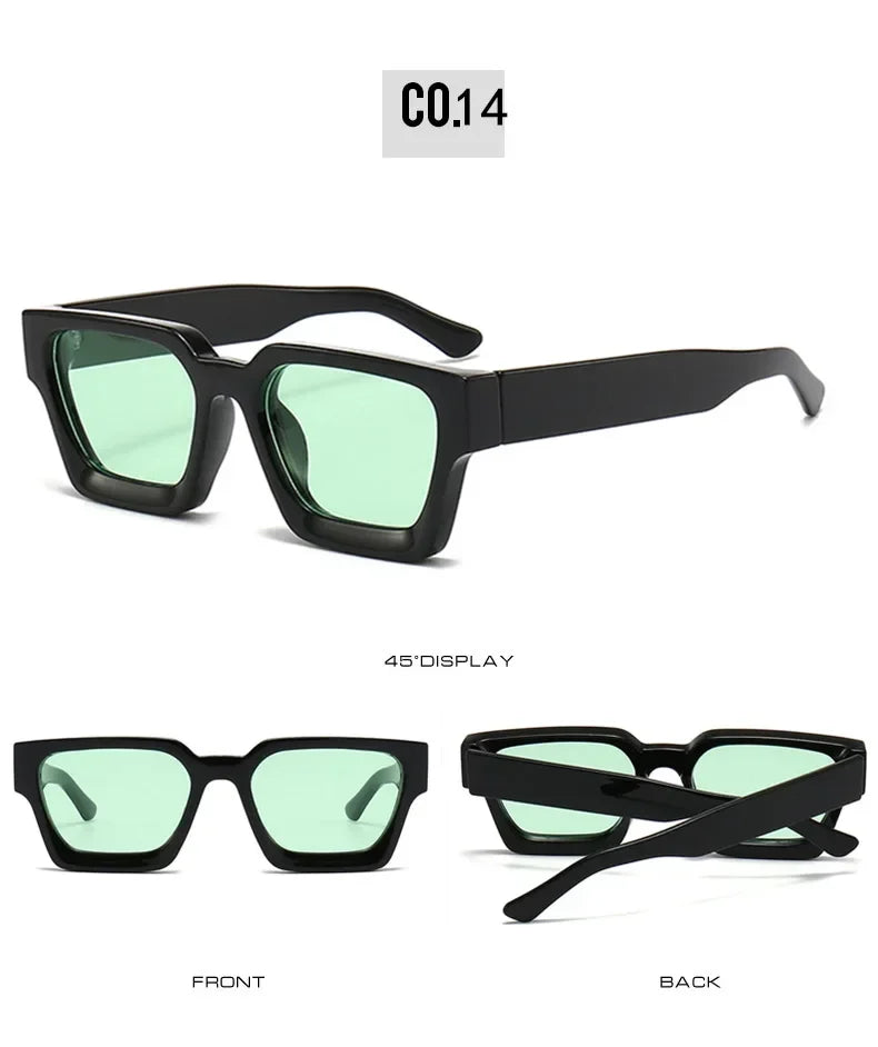 Square Women Luxury Sunglasses! 😎🟥🕶️