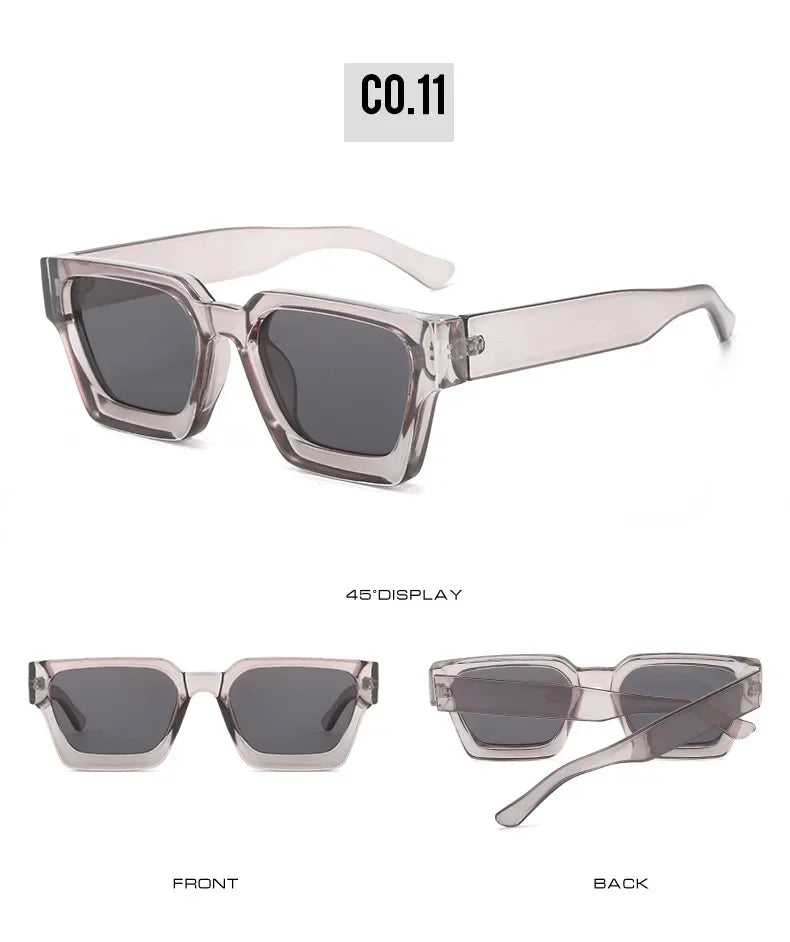 Square Women Luxury Sunglasses! 😎🟥🕶️