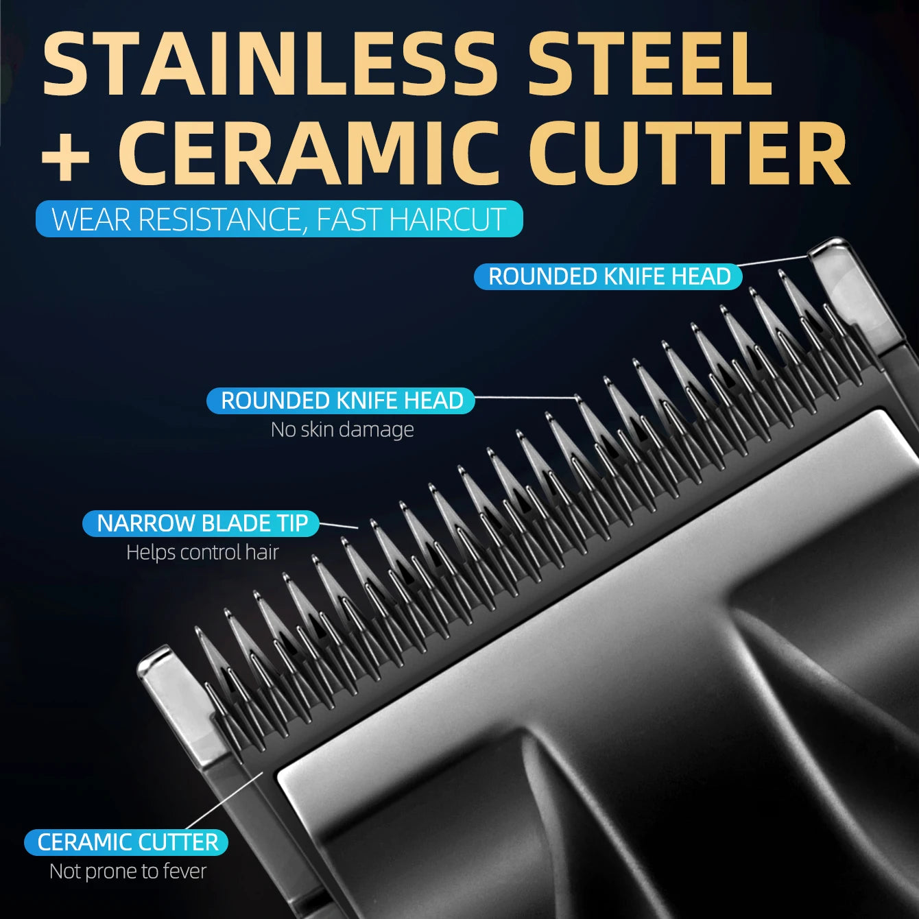 Kemei Men's Electric Hair Clipper! 💇‍♂️🔌✂️
